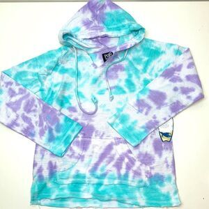 🔥POP SURF HOODIE tie-dye sz Large New